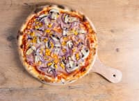 5.Prosciutto cotto Funghi Mais Cipolla