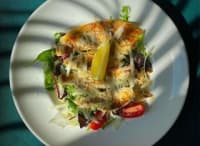 Cézár saláta csirkemell csíkokkal