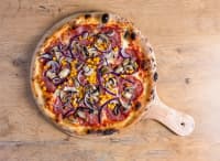 9.Salami Funghi Mais Cipolla